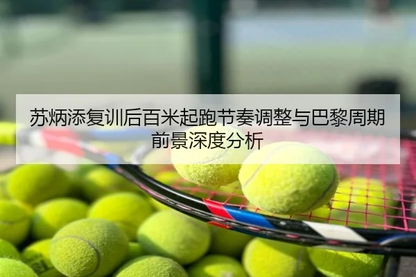 苏炳添复训后百米起跑节奏调整与巴黎周期前景深度分析